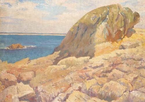robert delaunay Le rocher devant la mer china oil painting image